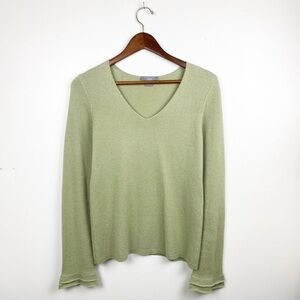 Ann Taylor Cashmere Sweater Green